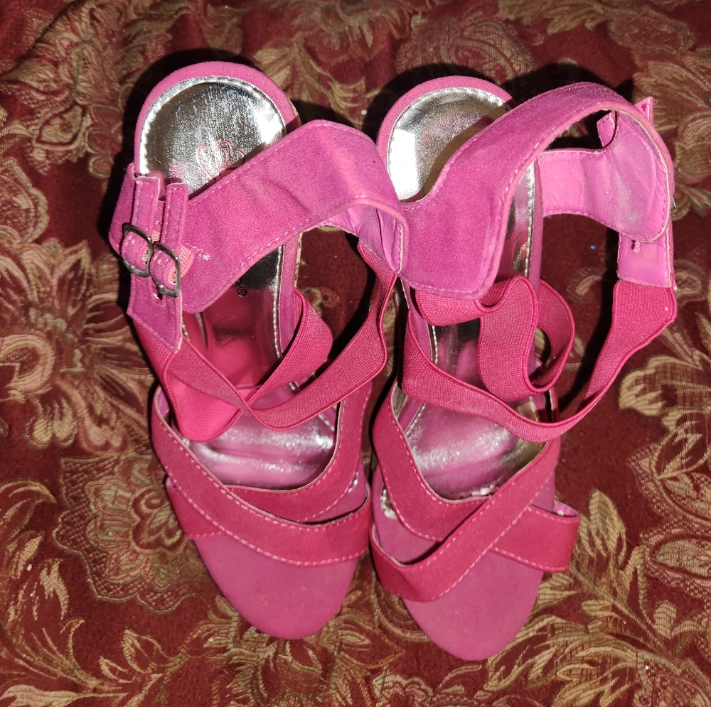 Women stretchy wedges